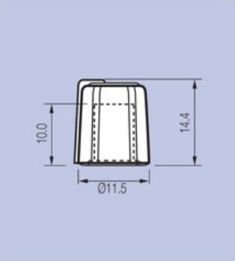 [13779] 3/03/TP110 006/13 GREY/327  WITH BLUE/236 LINE