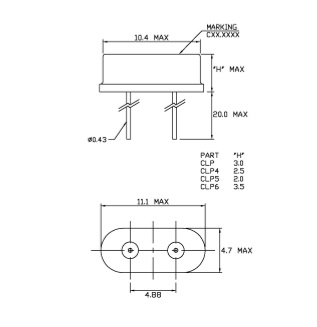 [15466] CLP-A1B2C2-200-3.579545 D18