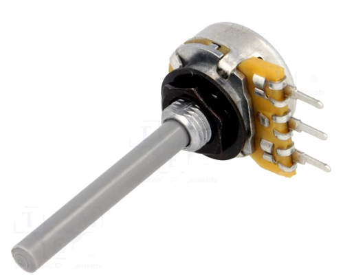 [18986] PC16BU 10K A W=6 X=4MM SHAFT CILINDRICAL M7 L=29