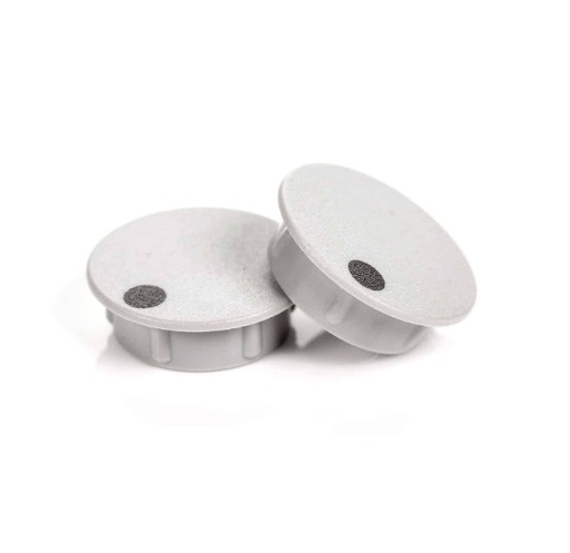 [19045] C112 WHITE WITH BLACK SPOT